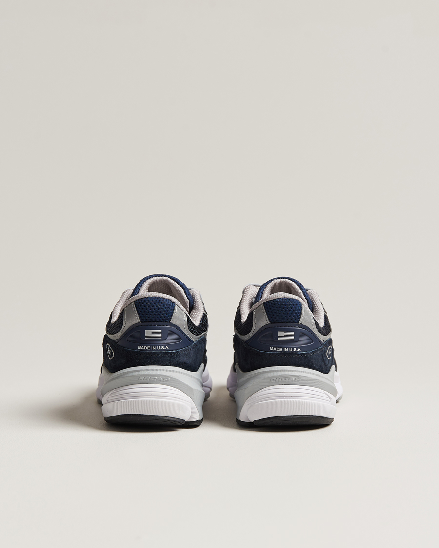 Men | Sneakers | New Balance Made In US & UK | New Balance Made in Made In USA 990v6 Sneakers Navy