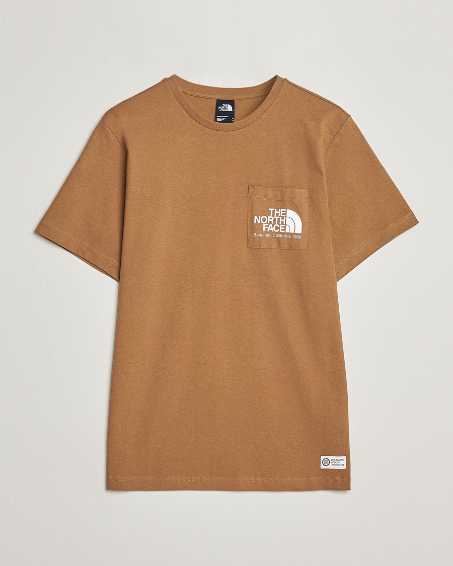 Men | T-Shirts | The North Face | Berkeley Pocket T-Shirt Utility Brown
