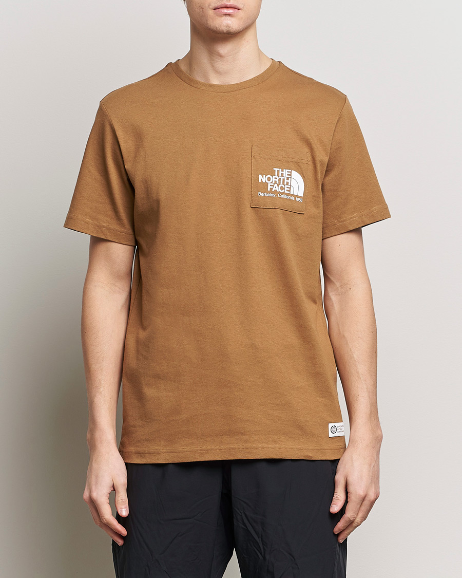 Men | T-Shirts | The North Face | Berkeley Pocket T-Shirt Utility Brown