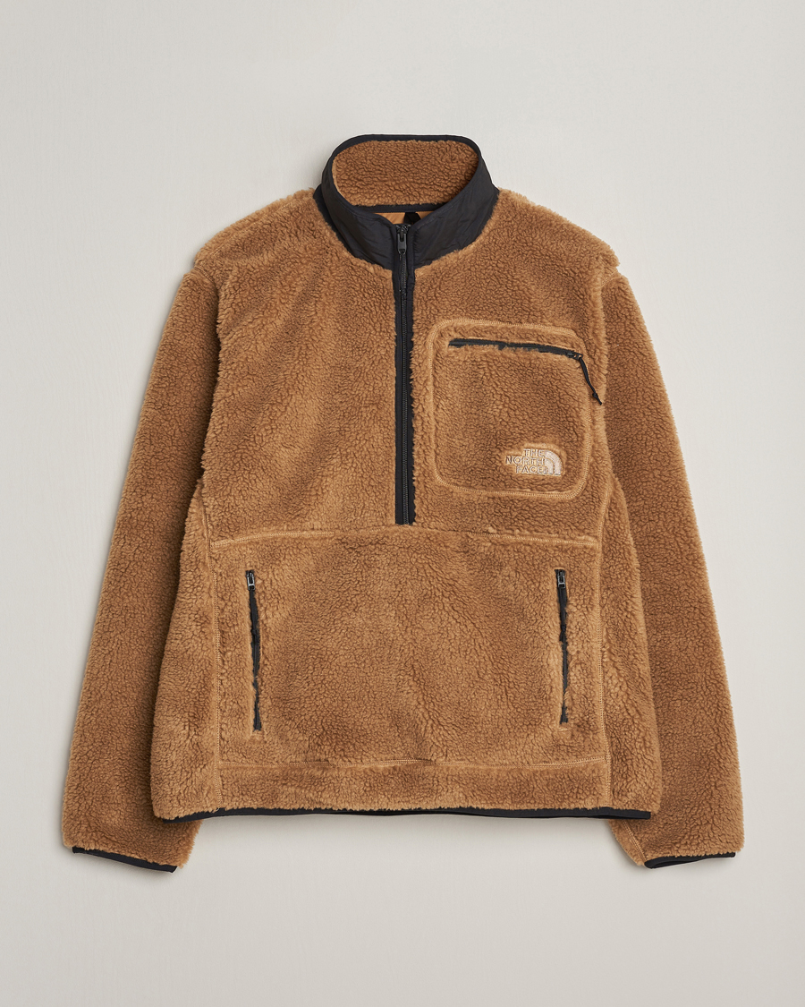Men | Sweaters & Knitwear | The North Face | Heritage Fleece Half Zip Utility Brown