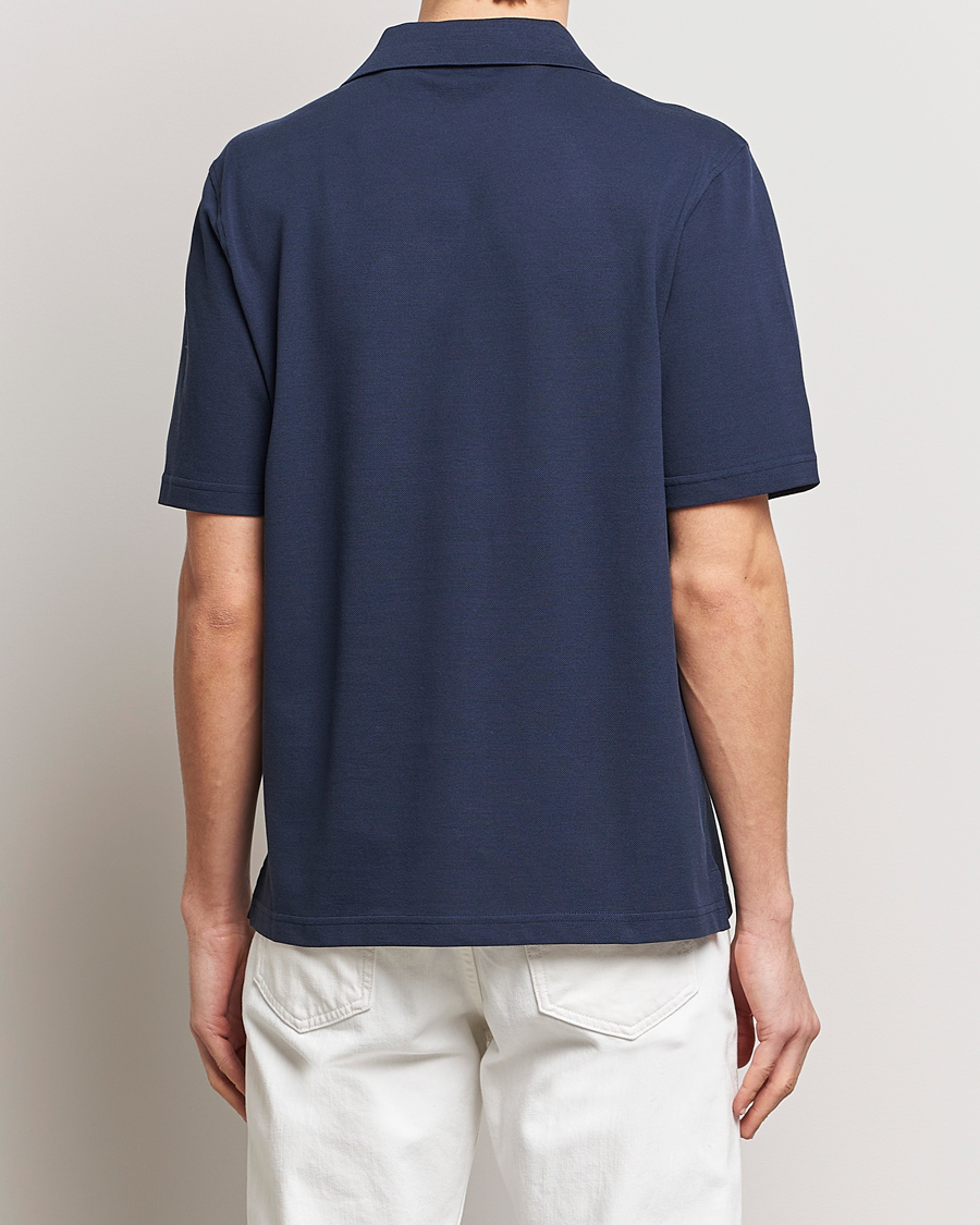Men | Polo Shirts | Lanvin | Short Sleeve Polo Thunder