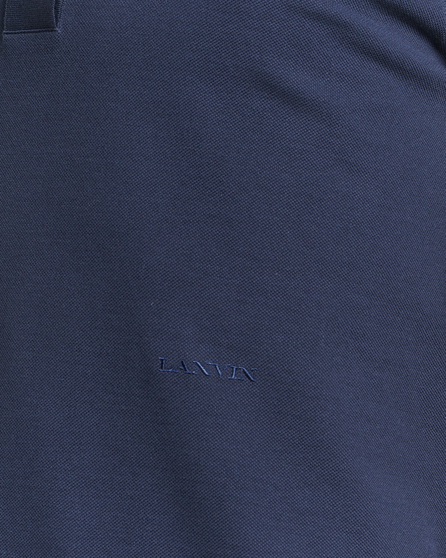 Men | Polo Shirts | Lanvin | Short Sleeve Polo Thunder