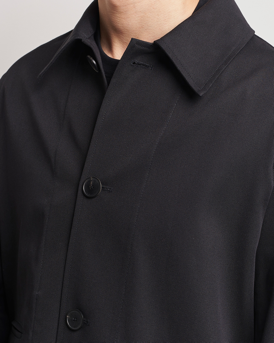 Men | Coats & Jackets | Lanvin | Cotton Work Jacket Black