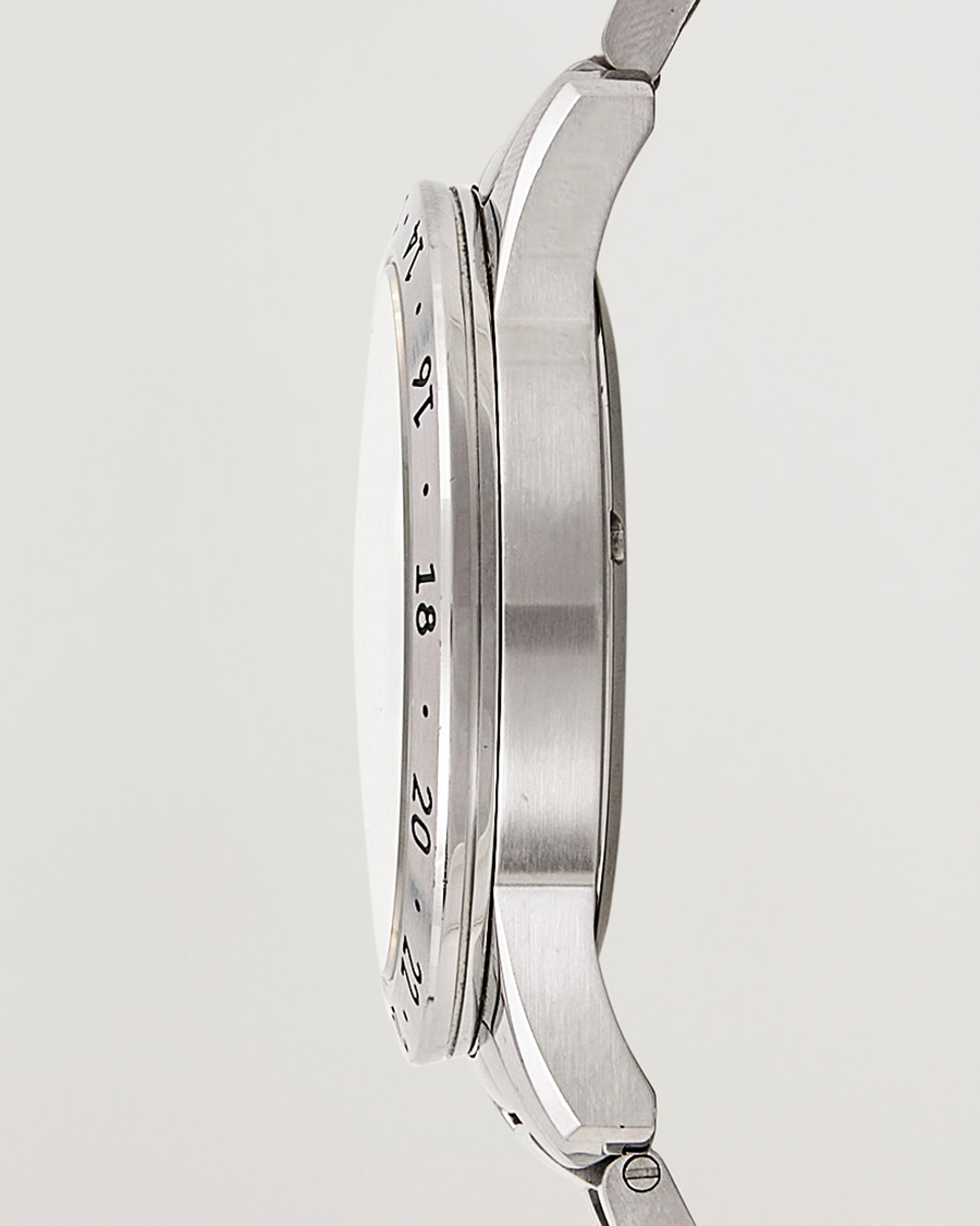 Men | Sjöö Sandström Pre-Owned Royal Steel Worldstimer 41mm SS-1841-WT Silver | Sjöö Sandström Pre-Owned | Royal Steel Worldstimer 41mm SS-1841-WT Silver
