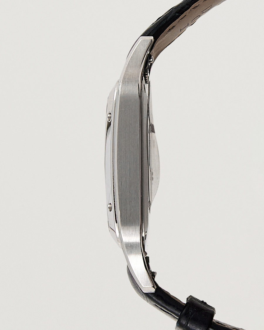 Men | Cartier Pre-Owned Santos Dumont WSSA0022 Silver | Cartier Pre-Owned | Santos Dumont WSSA0022 Silver