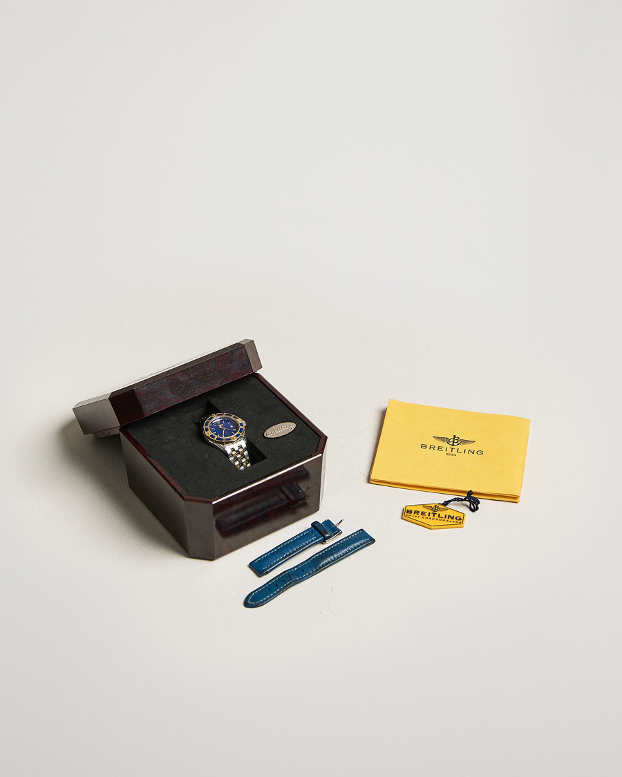 Men | Breitling Pre-Owned Lady J D52065 Silver | Breitling Pre-Owned | Lady J D52065 Silver