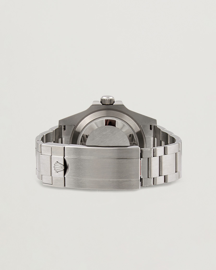 Men | Rolex Pre-Owned Submariner 124060 Oyster Perpetual Steel Black Silver | Rolex Pre-Owned | Submariner 124060 Oyster Perpetual Steel Black Silver