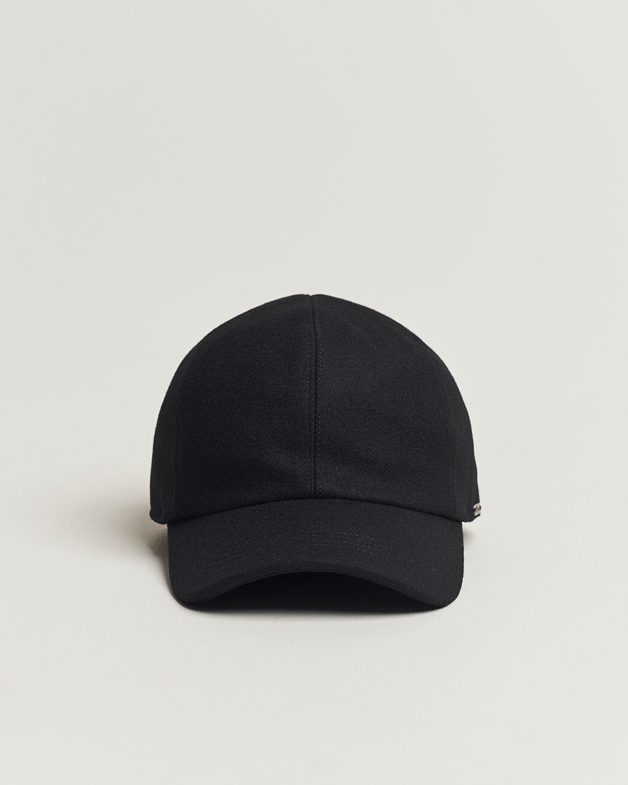 Men | Hats & Caps | Wigéns | Baseball Classic Melton Wool Black