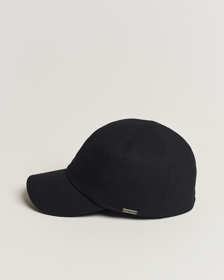 Men | Hats & Caps | Wigéns | Baseball Classic Melton Wool Black
