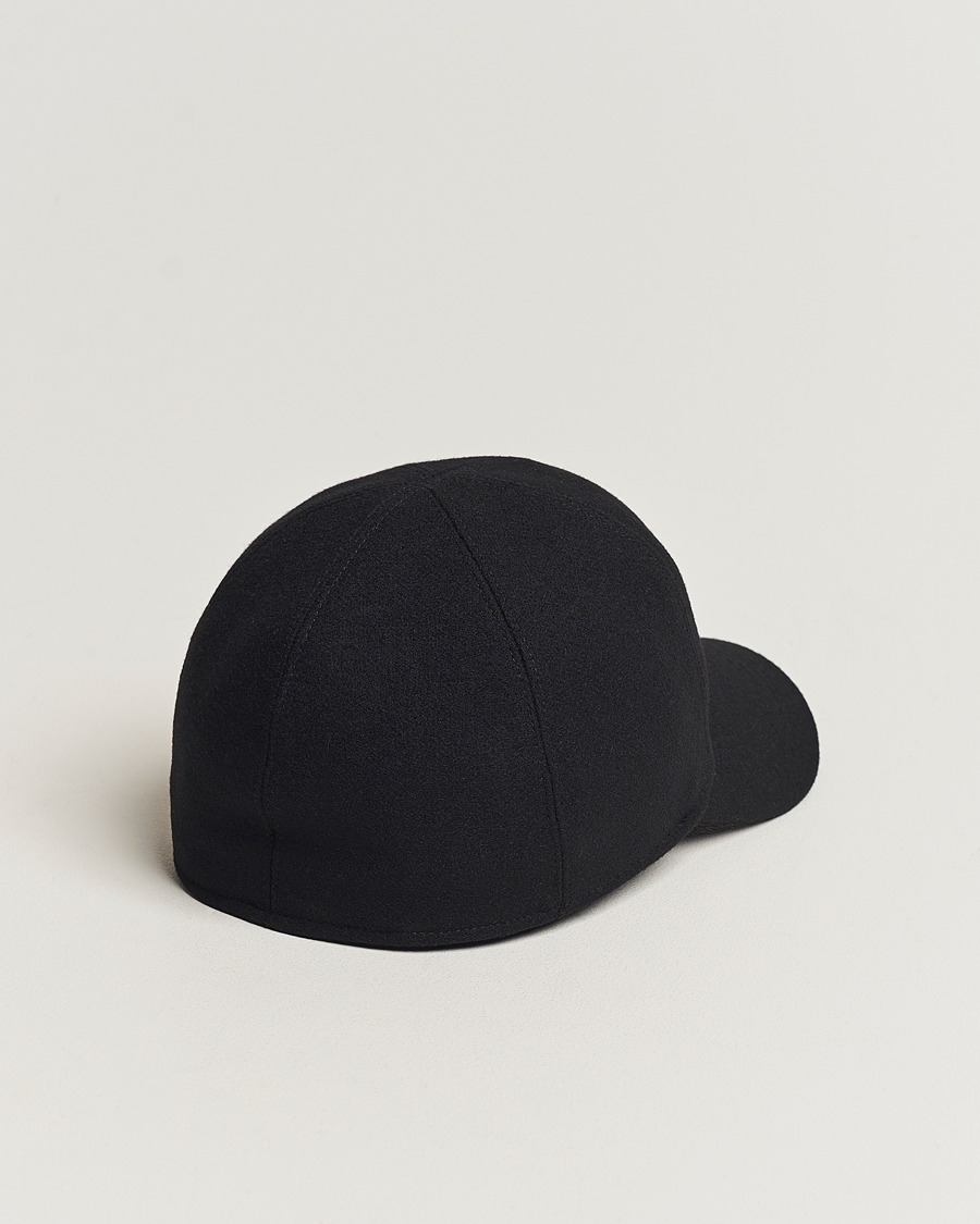 Men | Hats & Caps | Wigéns | Baseball Classic Melton Wool Black