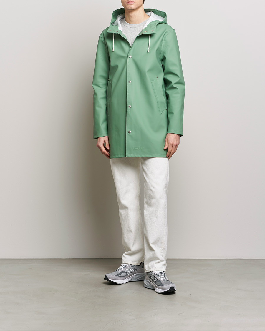 Men | Coats & Jackets | Stutterheim | Stockholm Raincoat Green