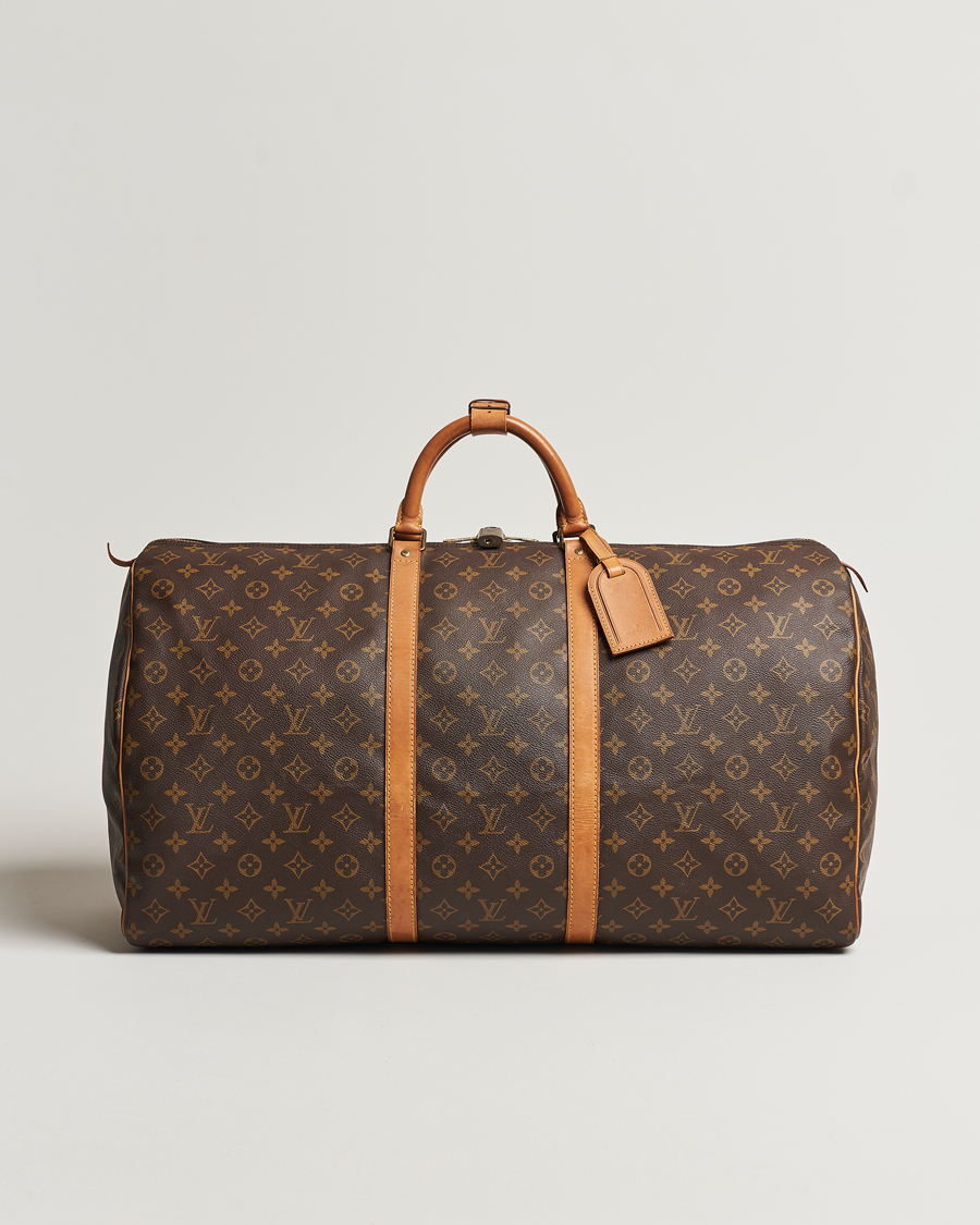 Men | Louis Vuitton Pre-Owned Keepall 60 Monogram | Louis Vuitton Pre-Owned | Keepall 60 Monogram