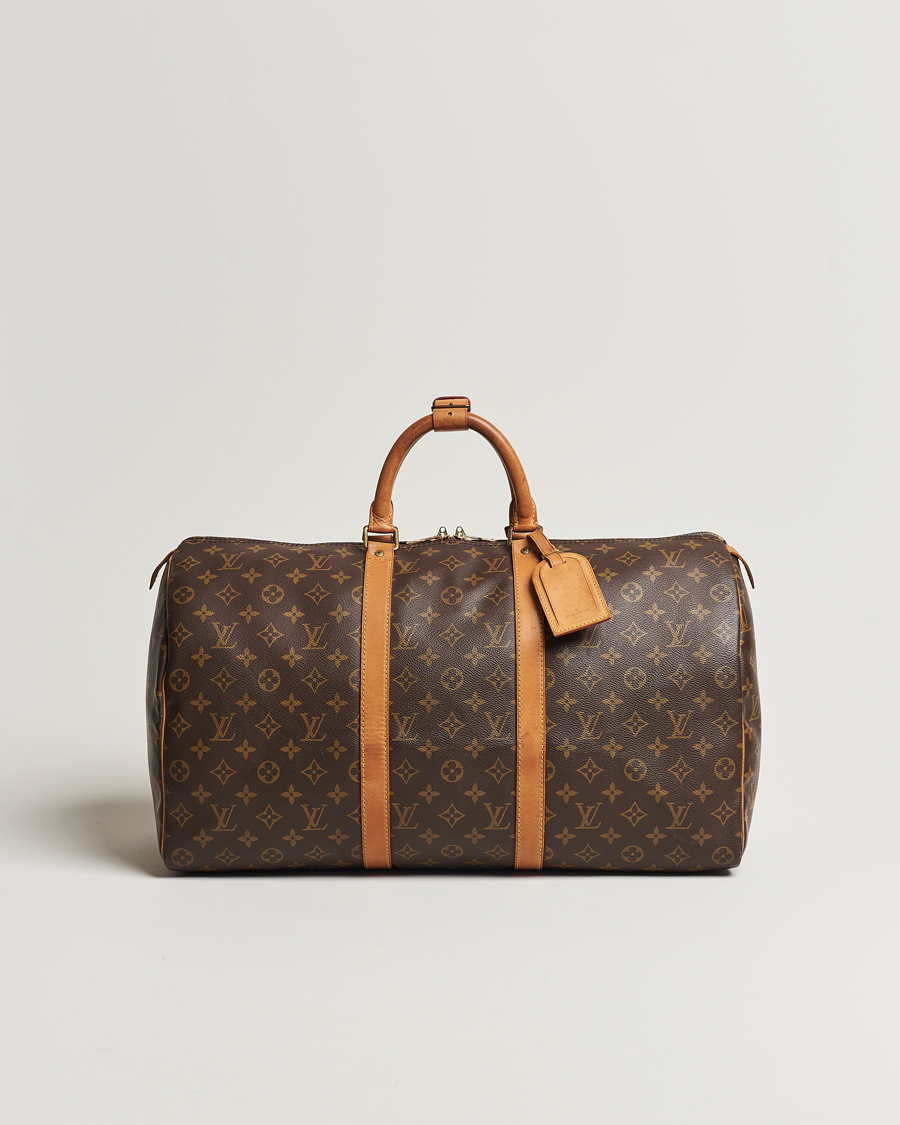 Men | Louis Vuitton Pre-Owned Keepall 50 Bag Monogram  | Louis Vuitton Pre-Owned | Keepall 50 Bag Monogram 