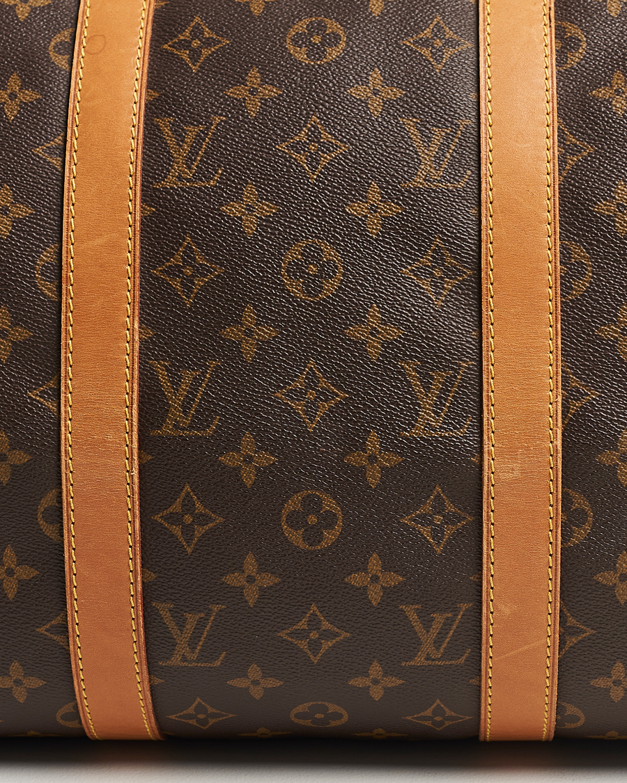 Men | Louis Vuitton Pre-Owned Keepall 50 Bag Monogram | Louis Vuitton Pre-Owned | Keepall 50 Bag Monogram