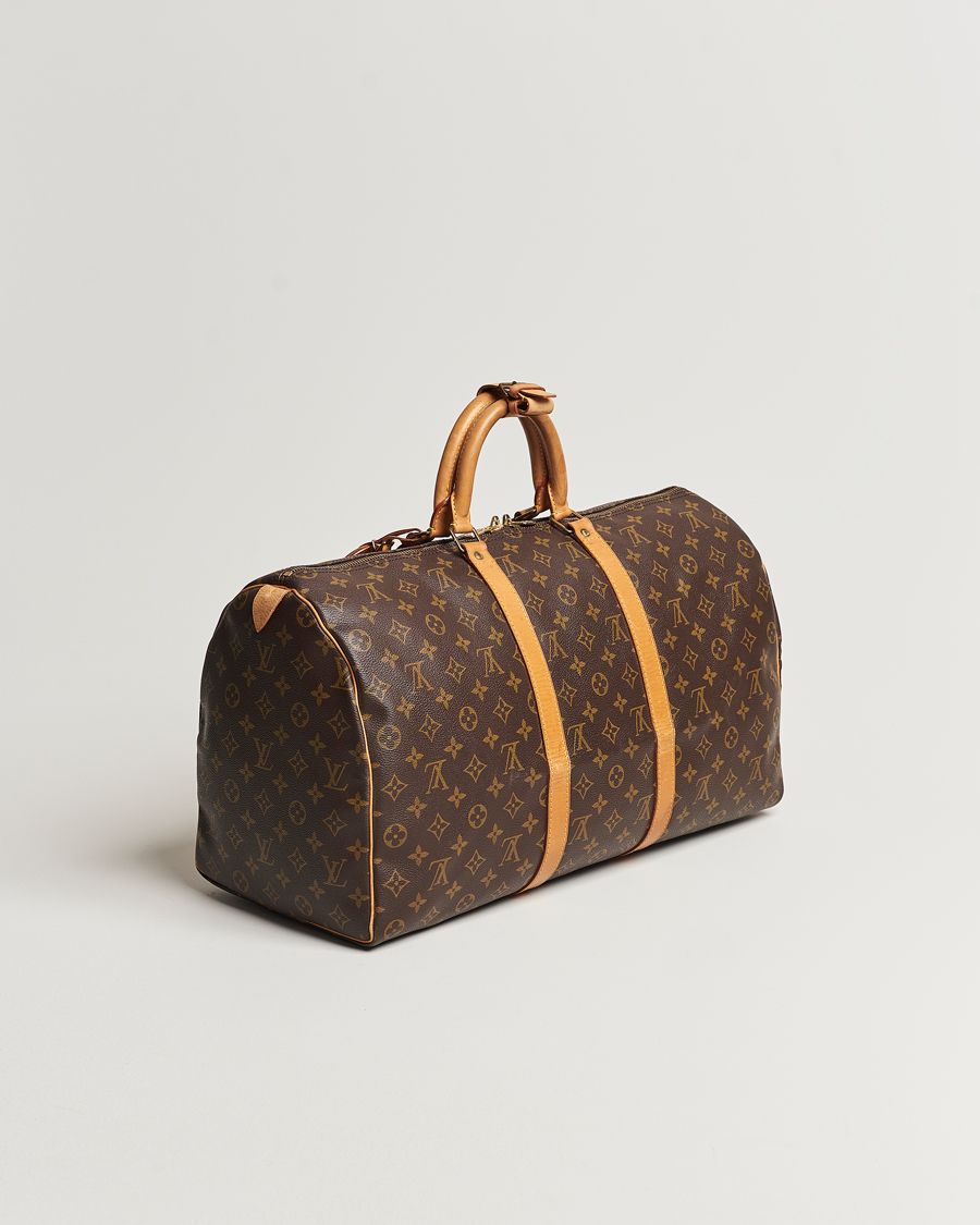 Men | Louis Vuitton Pre-Owned Keepall 50 Bag Monogram | Louis Vuitton Pre-Owned | Keepall 50 Bag Monogram