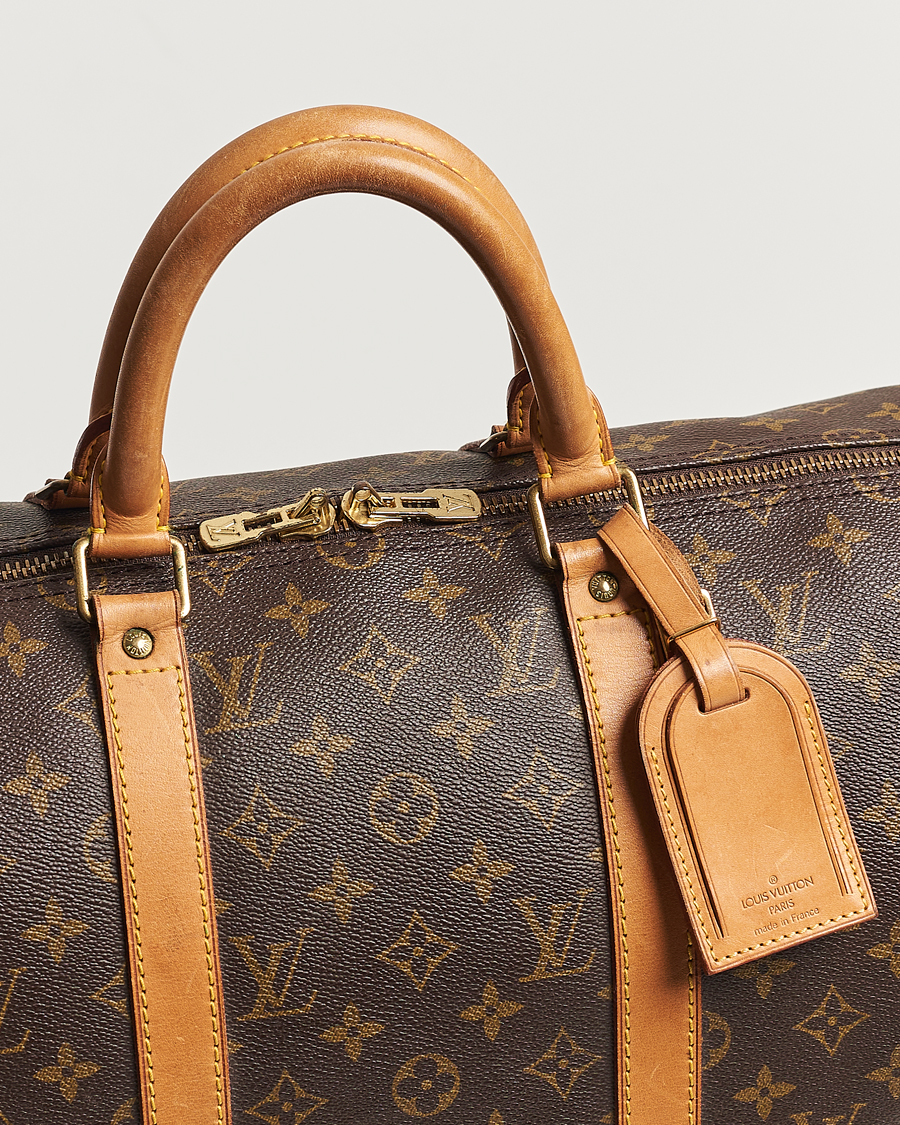 Men | Louis Vuitton Pre-Owned Keepall 50 Bag Monogram | Louis Vuitton Pre-Owned | Keepall 50 Bag Monogram