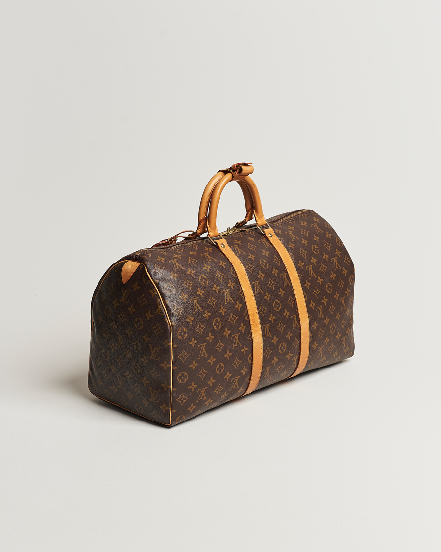 Men | Louis Vuitton Pre-Owned Keepall 50 Bag Monogram | Louis Vuitton Pre-Owned | Keepall 50 Bag Monogram