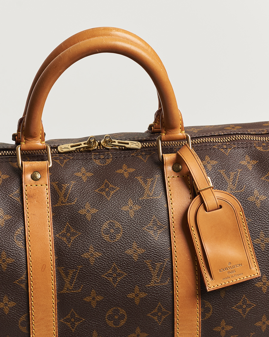 Men | Louis Vuitton Pre-Owned Keepall 50 Bag Monogram | Louis Vuitton Pre-Owned | Keepall 50 Bag Monogram