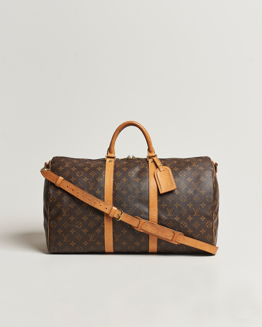Men | Louis Vuitton Pre-Owned Keepall Bandoulière 50 Monogram | Louis Vuitton Pre-Owned | Keepall Bandoulière 50 Monogram