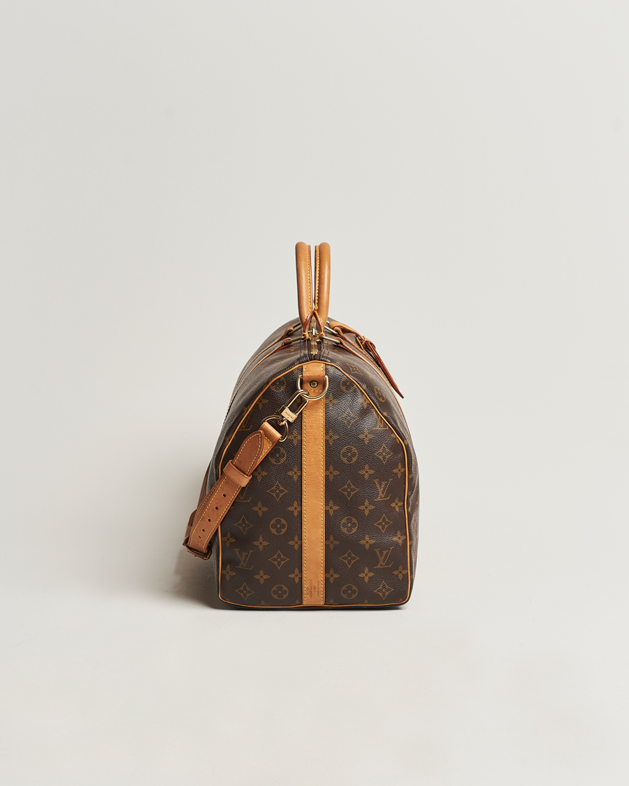Men | Louis Vuitton Pre-Owned Keepall Bandoulière 50 Monogram | Louis Vuitton Pre-Owned | Keepall Bandoulière 50 Monogram