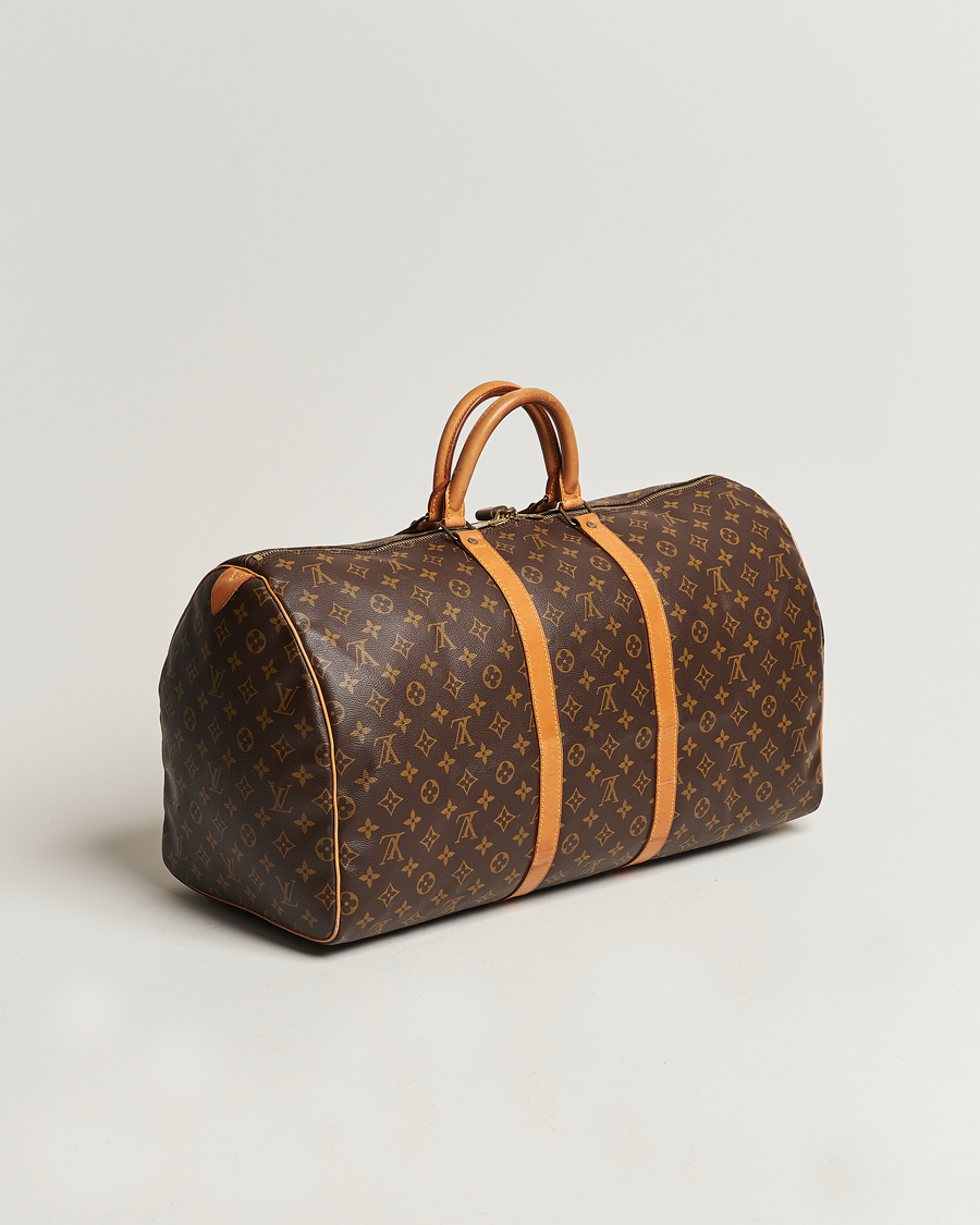 Men | Louis Vuitton Pre-Owned Keepall 55 Bag Monogram  | Louis Vuitton Pre-Owned | Keepall 55 Bag Monogram 