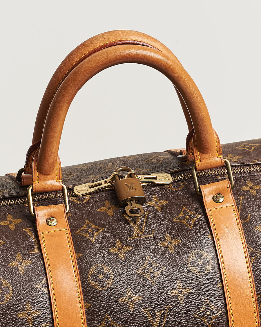 Men | Louis Vuitton Pre-Owned Keepall 55 Bag Monogram  | Louis Vuitton Pre-Owned | Keepall 55 Bag Monogram 