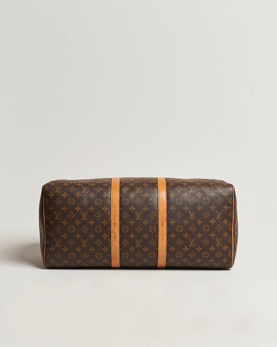 Men | Louis Vuitton Pre-Owned Keepall 55 Bag Monogram  | Louis Vuitton Pre-Owned | Keepall 55 Bag Monogram 