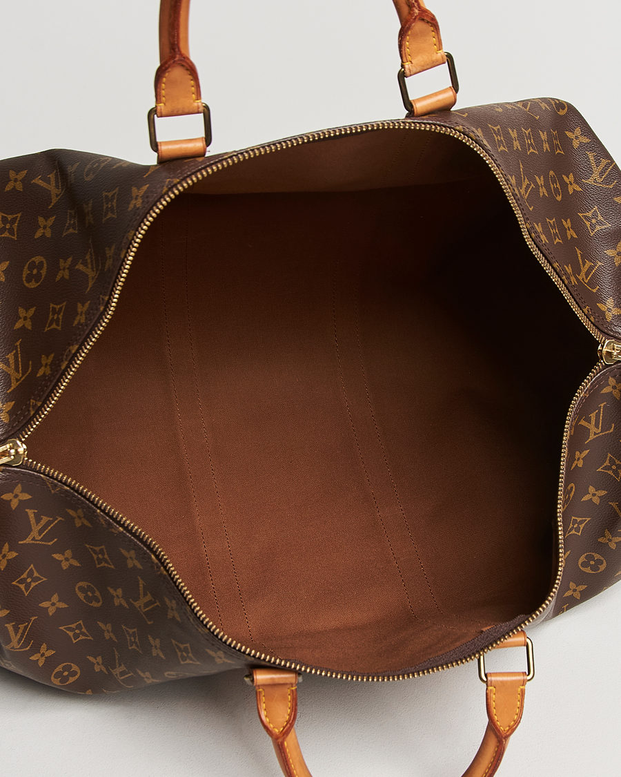 Men | Louis Vuitton Pre-Owned Keepall 55 Bag Monogram  | Louis Vuitton Pre-Owned | Keepall 55 Bag Monogram 