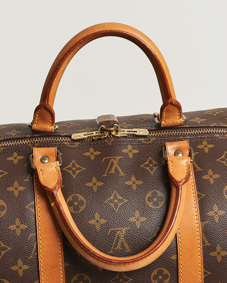 Men | Louis Vuitton Pre-Owned Keepall 55 Bag Monogram  | Louis Vuitton Pre-Owned | Keepall 55 Bag Monogram 