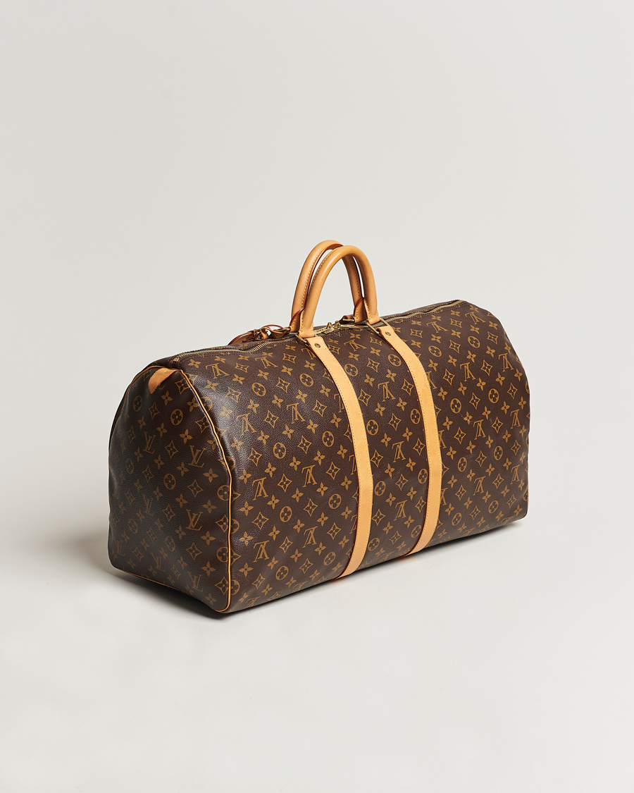 Men | Louis Vuitton Pre-Owned Keepall 55 Bag Monogram | Louis Vuitton Pre-Owned | Keepall 55 Bag Monogram