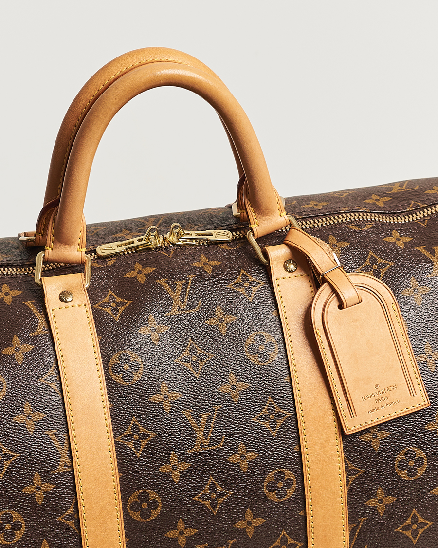Men | Louis Vuitton Pre-Owned Keepall 55 Bag Monogram | Louis Vuitton Pre-Owned | Keepall 55 Bag Monogram