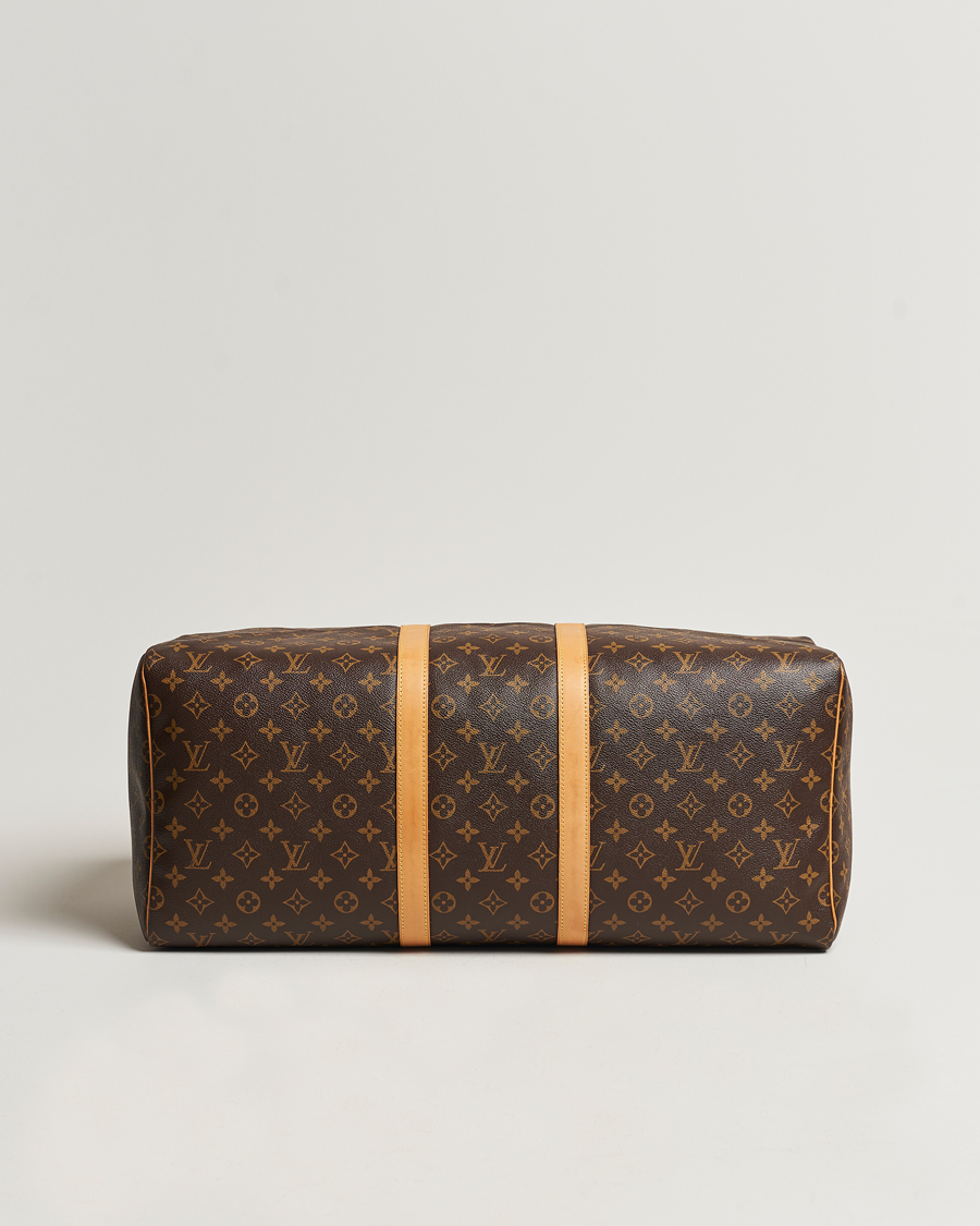 Men | Louis Vuitton Pre-Owned Keepall 55 Bag Monogram | Louis Vuitton Pre-Owned | Keepall 55 Bag Monogram