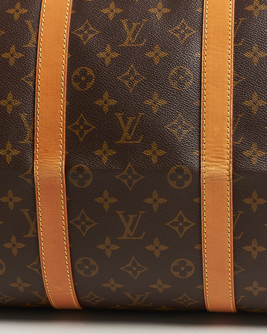 Men | Louis Vuitton Pre-Owned Keepall 55 Bag Monogram | Louis Vuitton Pre-Owned | Keepall 55 Bag Monogram