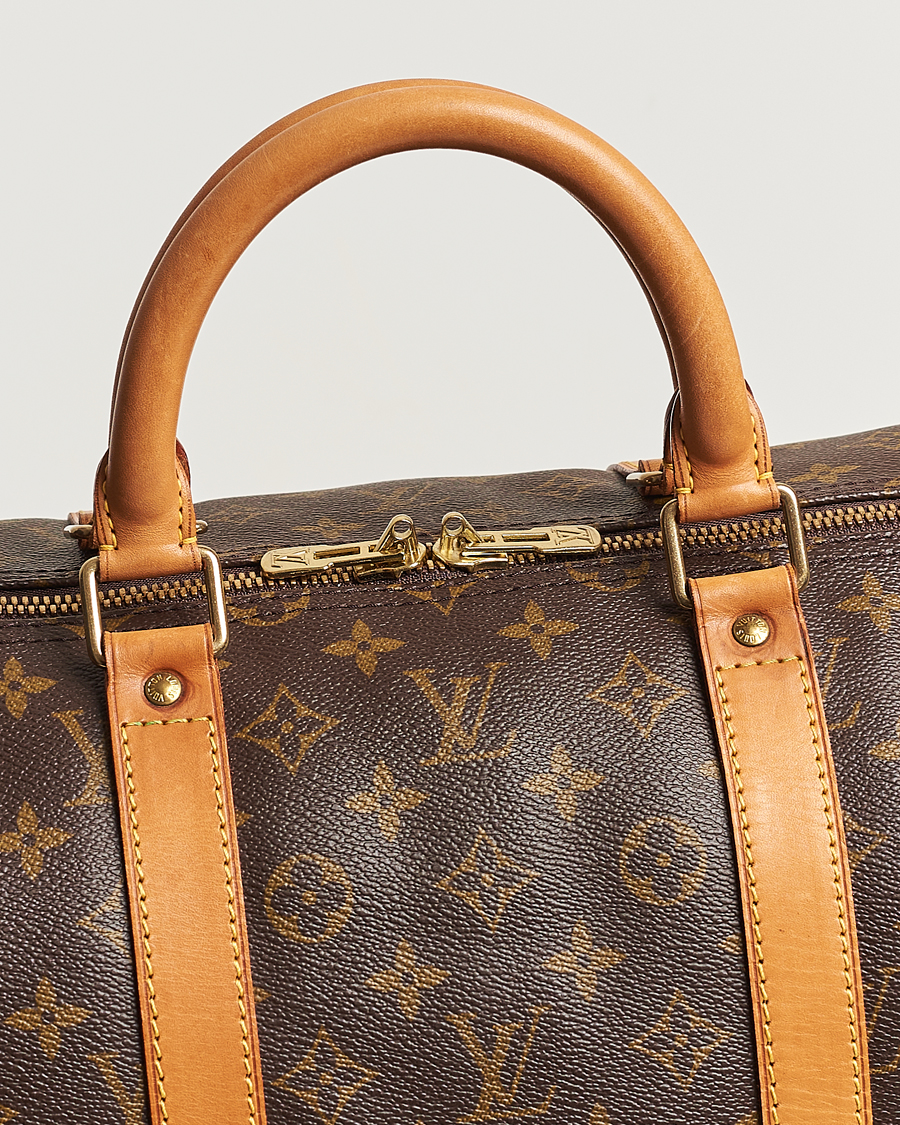 Men | Louis Vuitton Pre-Owned Keepall 55 Bag Monogram | Louis Vuitton Pre-Owned | Keepall 55 Bag Monogram