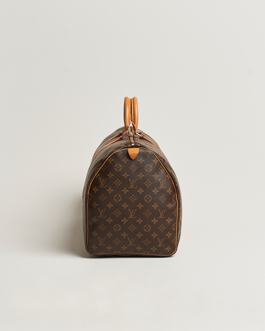 Men | Louis Vuitton Pre-Owned Keepall 55 Bag Monogram | Louis Vuitton Pre-Owned | Keepall 55 Bag Monogram
