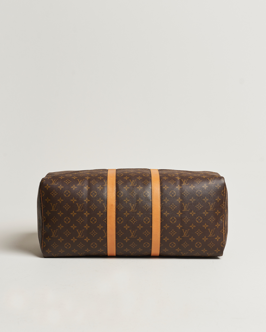 Men | Louis Vuitton Pre-Owned Keepall 55 Bag Monogram | Louis Vuitton Pre-Owned | Keepall 55 Bag Monogram