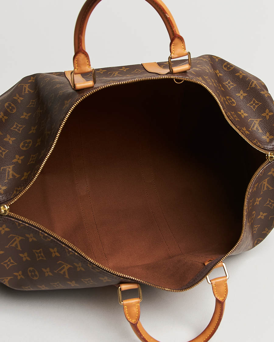 Men | Louis Vuitton Pre-Owned Keepall 55 Bag Monogram | Louis Vuitton Pre-Owned | Keepall 55 Bag Monogram