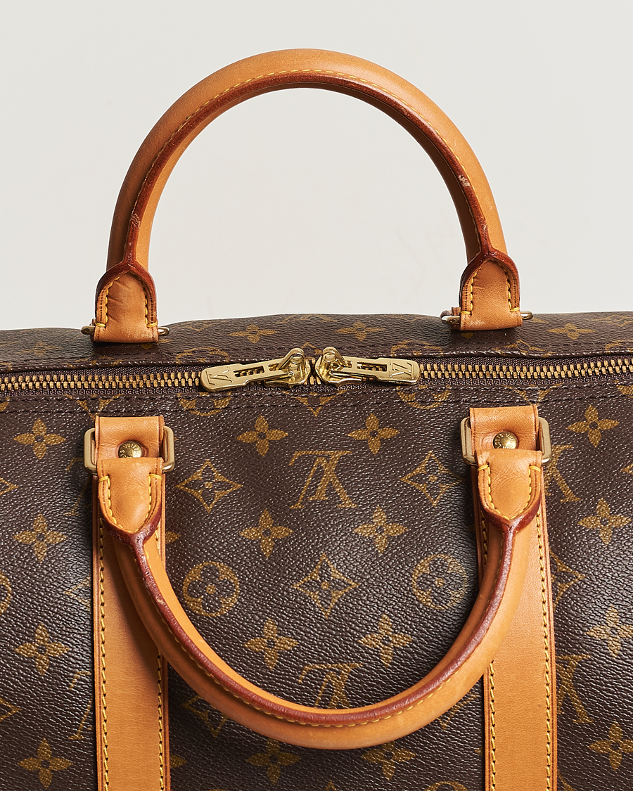 Men | Louis Vuitton Pre-Owned Keepall 55 Bag Monogram | Louis Vuitton Pre-Owned | Keepall 55 Bag Monogram