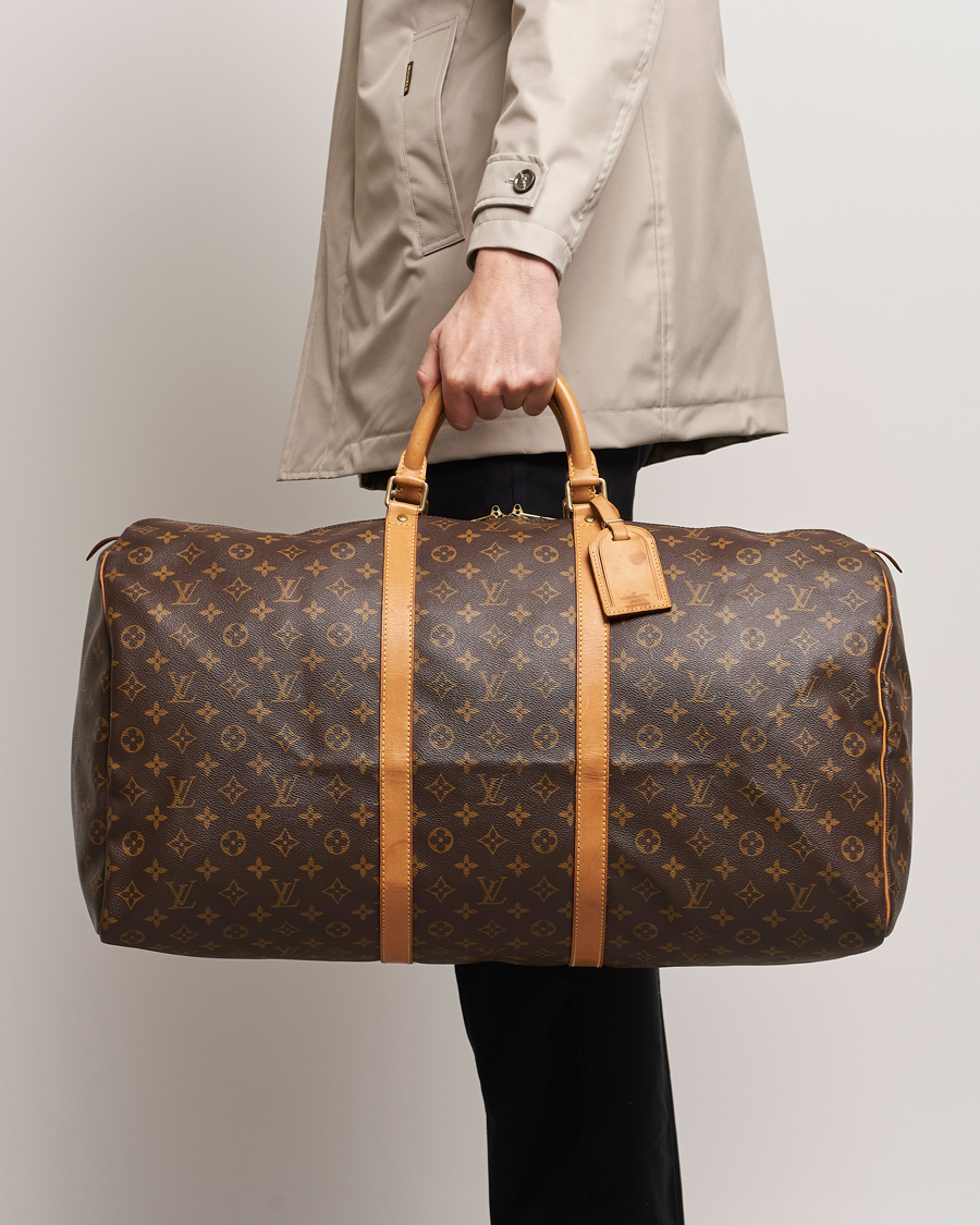 Men | Louis Vuitton Pre-Owned | Louis Vuitton Pre-Owned | Keepall 60 Bag Monogram 