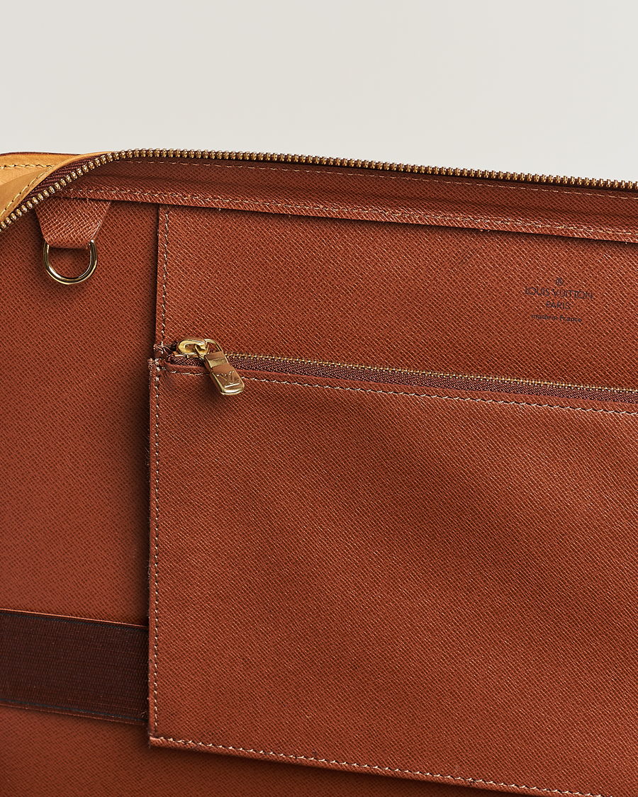 Men | Louis Vuitton Pre-Owned Briefcase Leather | Louis Vuitton Pre-Owned | Briefcase Leather
