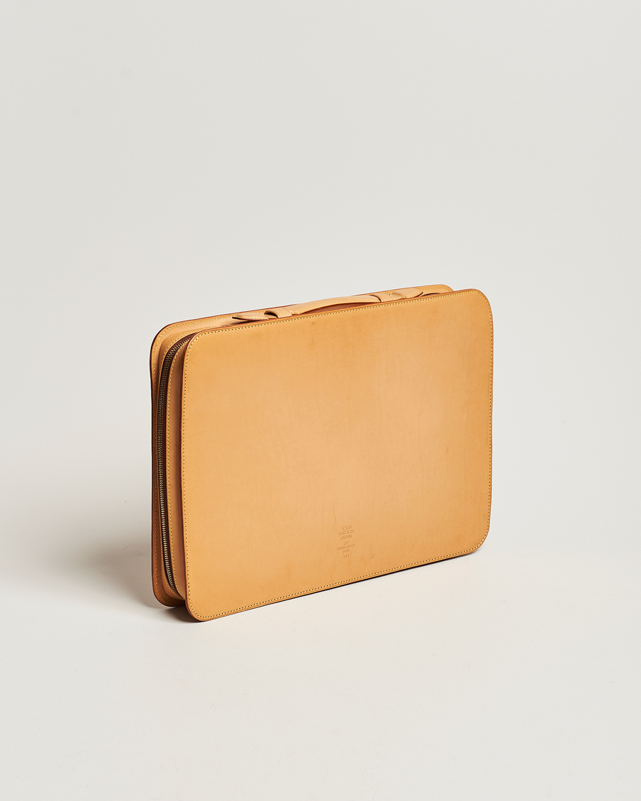 Men | Louis Vuitton Pre-Owned Briefcase Leather | Louis Vuitton Pre-Owned | Briefcase Leather