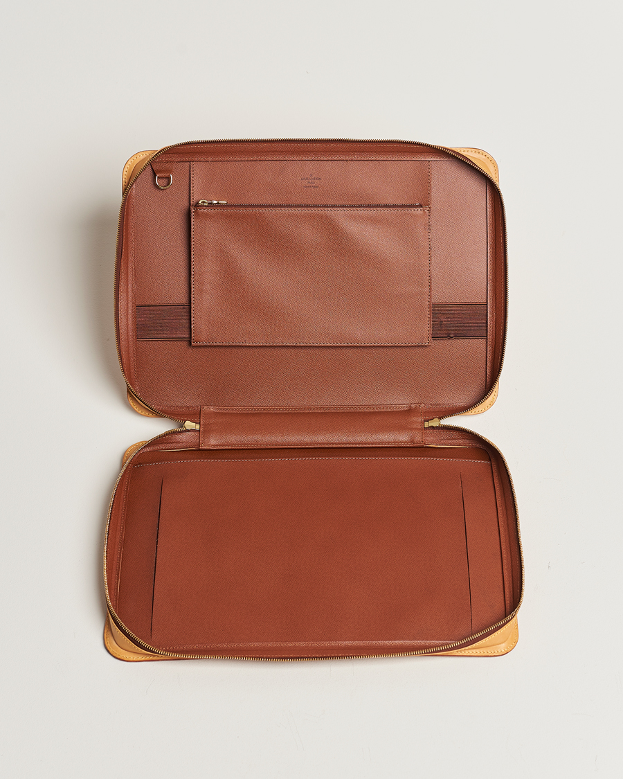 Men | Louis Vuitton Pre-Owned Briefcase Leather | Louis Vuitton Pre-Owned | Briefcase Leather