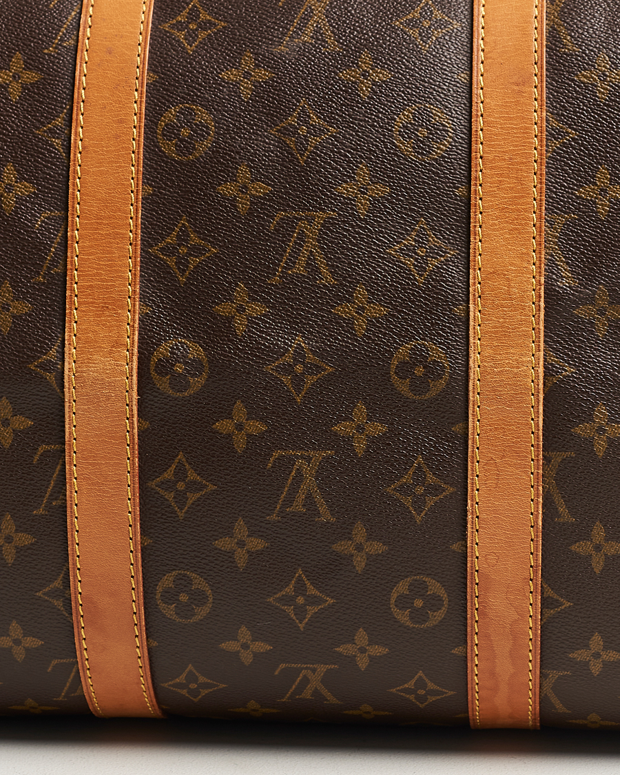 Men | Louis Vuitton Pre-Owned Keepall Bandoulière 55 Monogram | Louis Vuitton Pre-Owned | Keepall Bandoulière 55 Monogram