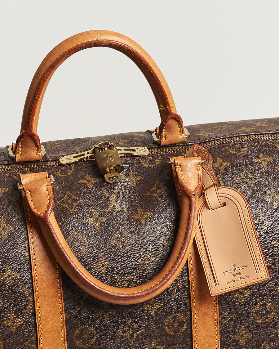 Men | Louis Vuitton Pre-Owned Keepall Bandoulière 55 Monogram | Louis Vuitton Pre-Owned | Keepall Bandoulière 55 Monogram