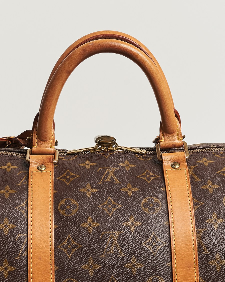 Men | Louis Vuitton Pre-Owned Keepall Bandoulière 55 Monogram | Louis Vuitton Pre-Owned | Keepall Bandoulière 55 Monogram