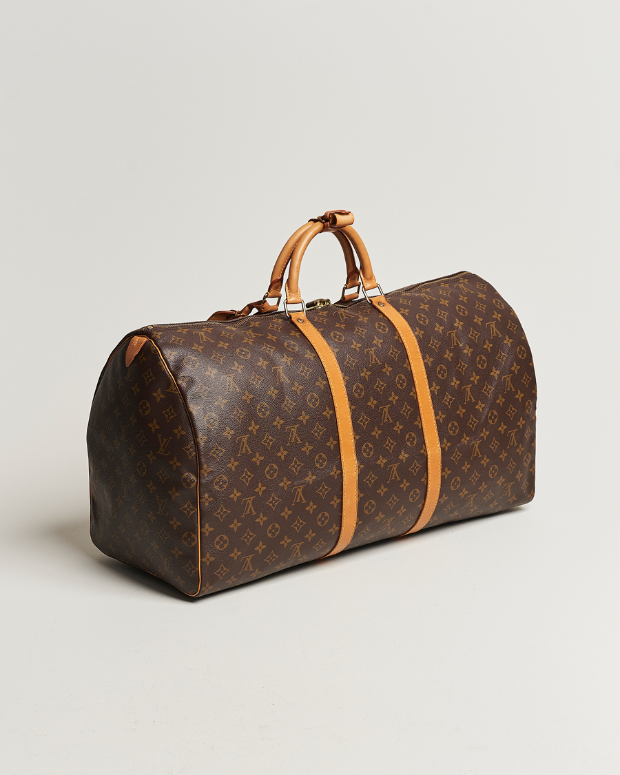 Men | Louis Vuitton Pre-Owned Keepall 60 Bag Monogram | Louis Vuitton Pre-Owned | Keepall 60 Bag Monogram
