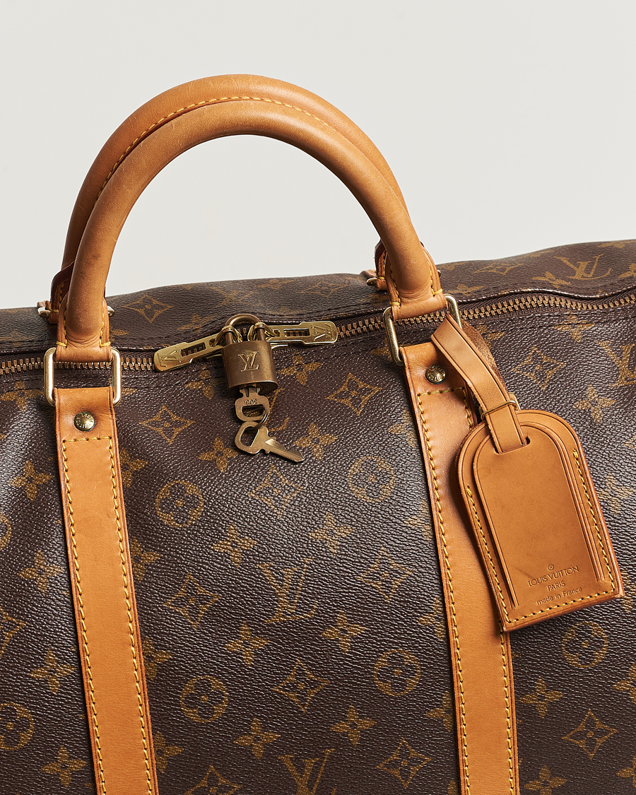 Men | Louis Vuitton Pre-Owned Keepall 60 Bag Monogram | Louis Vuitton Pre-Owned | Keepall 60 Bag Monogram