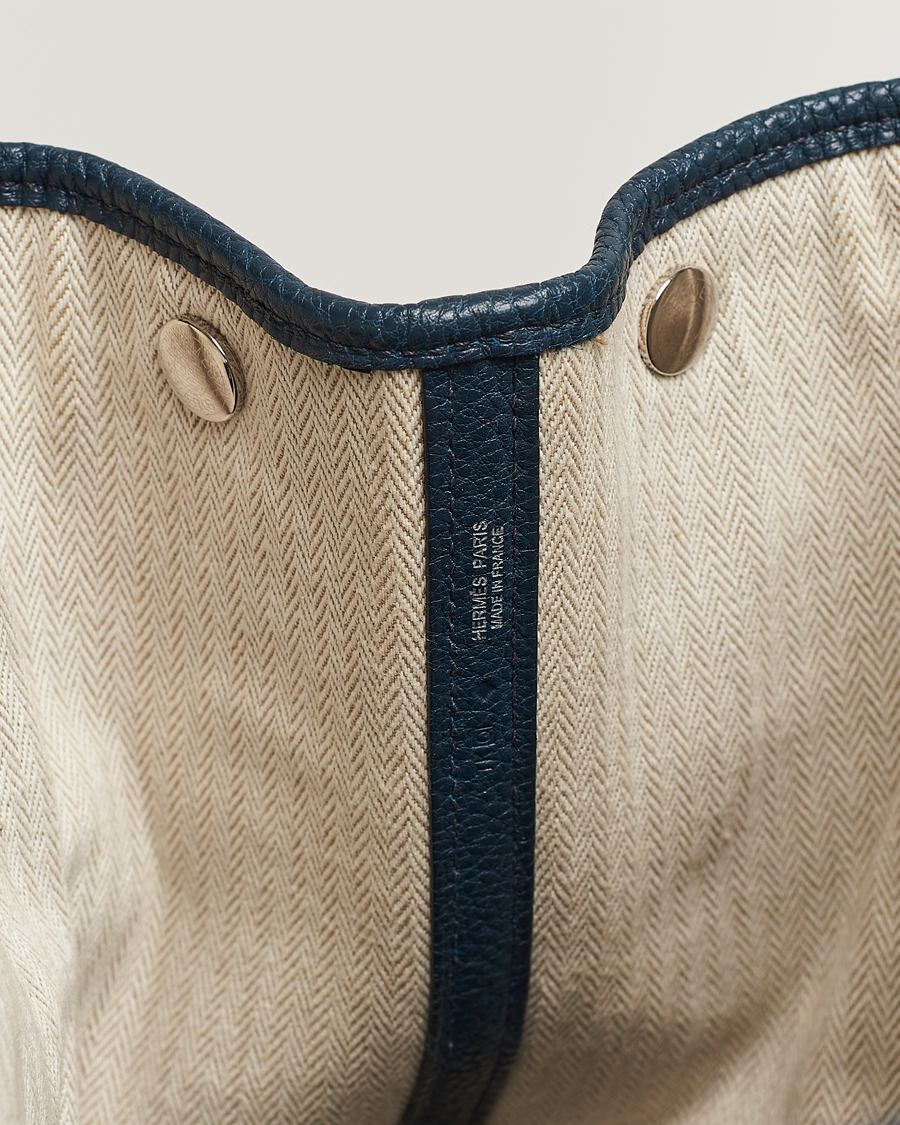 Men | Hermès Pre-Owned Garden Party 36 Tote Togo Blue | Hermès Pre-Owned | Garden Party 36 Tote Togo Blue