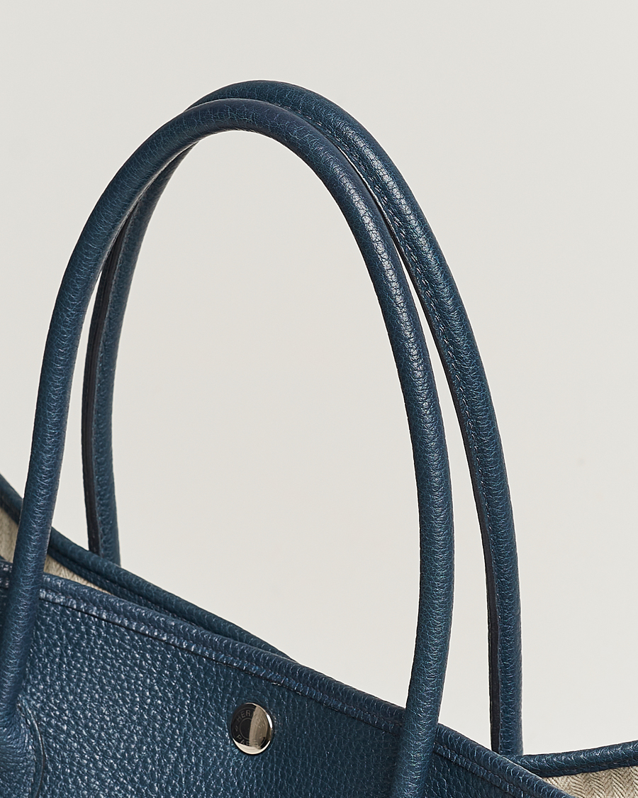 Men | Hermès Pre-Owned Garden Party 36 Tote Togo Blue | Hermès Pre-Owned | Garden Party 36 Tote Togo Blue