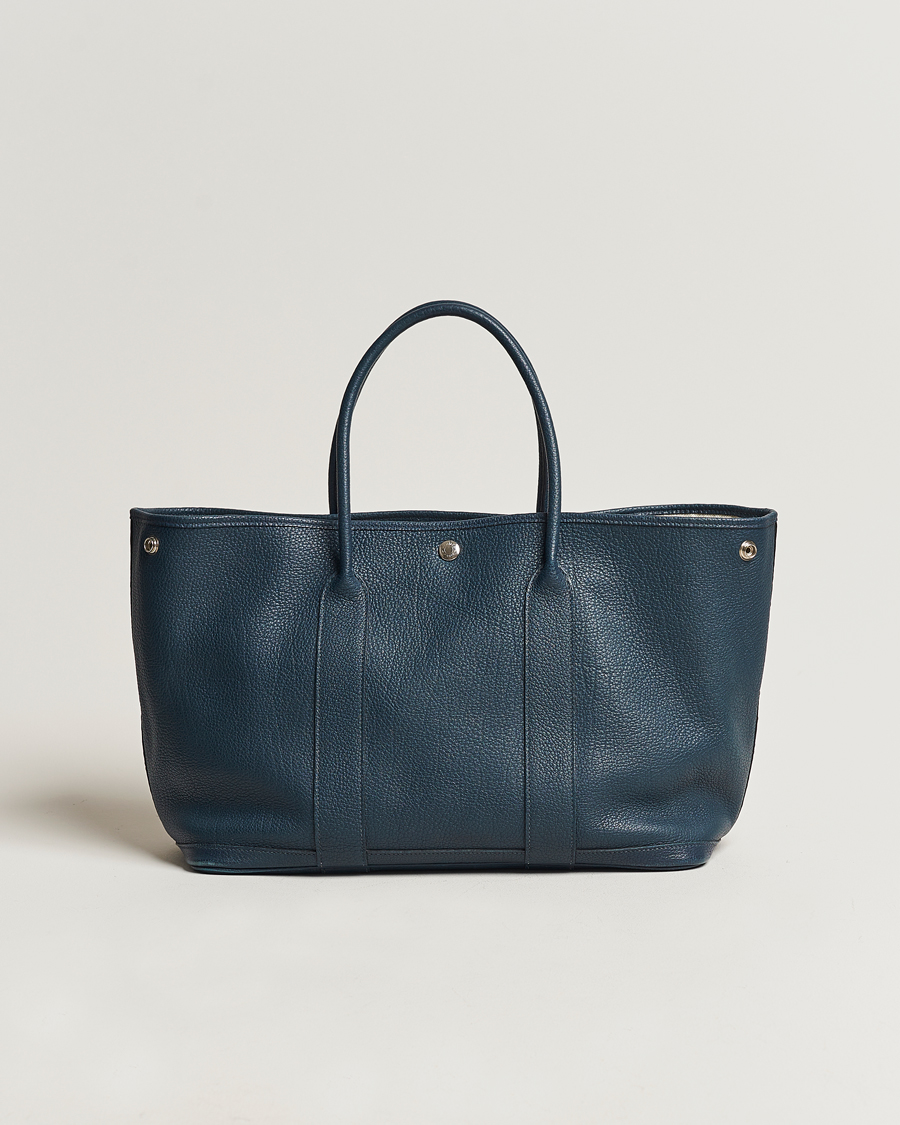 Men | Hermès Pre-Owned Garden Party 36 Tote Togo Blue | Hermès Pre-Owned | Garden Party 36 Tote Togo Blue